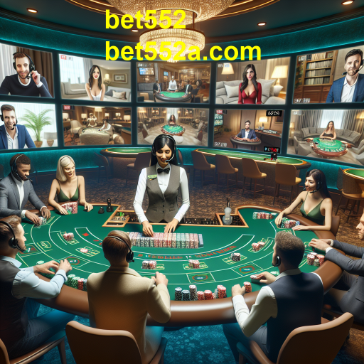 Experimente a Emoção do Casino Ao Vivo no Bet552